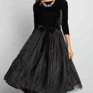 Collectif Gabrielle Doll Swing Dress UK16/US14 XL ModClod Go Vogued NWT Retro